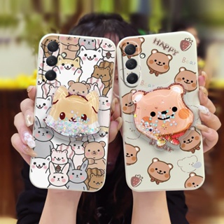 cute quicksand Phone Case For Samsung Galaxy M54 5G/SM-M546B The New Liquid silicone shell Skin-friendly feel Cartoon