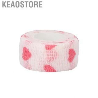 Keaostore Self Adhesive Wrap Bandage  Finger Protection Elastic Cohesive Flexible Adjustable for Toe Sports Writing Basketball