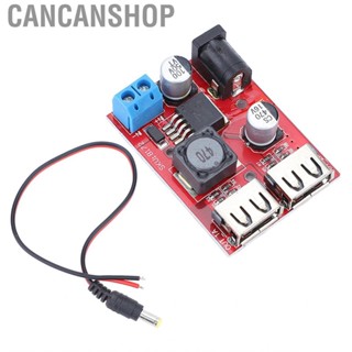 Cancanshop 2 USB Output Buck Module  Constant Current 2A Voltage Regulator Board DC6V‑30V To 5V for Digital Products