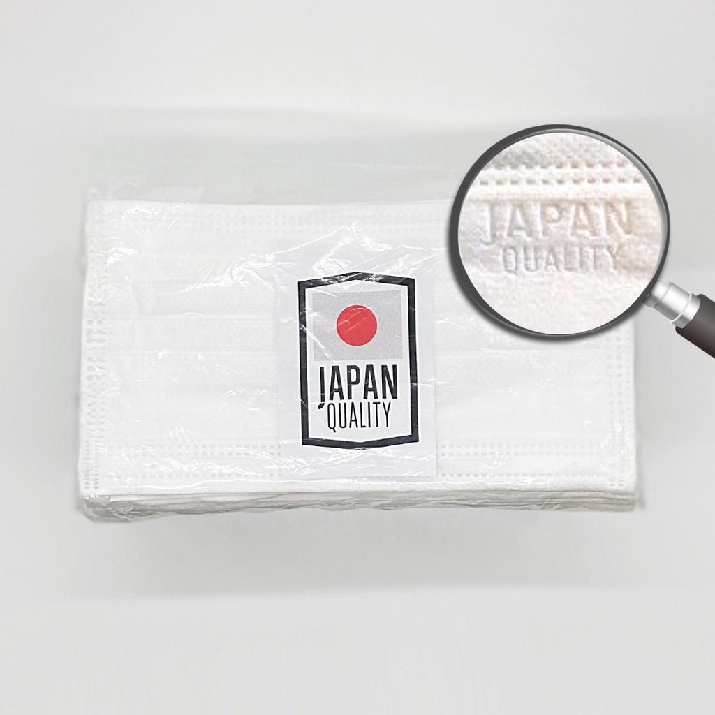 BIKEN  หน้ากากอนามัยญี่ปุ่น ( 1 กล่อง 50 ชิ้น) แมสญี่ปุ่น Japan mask กันฝุ่น PM2.5 ป้องกัน ไวรัส แบคทีเรีย เนื้อผ้านุ่ม