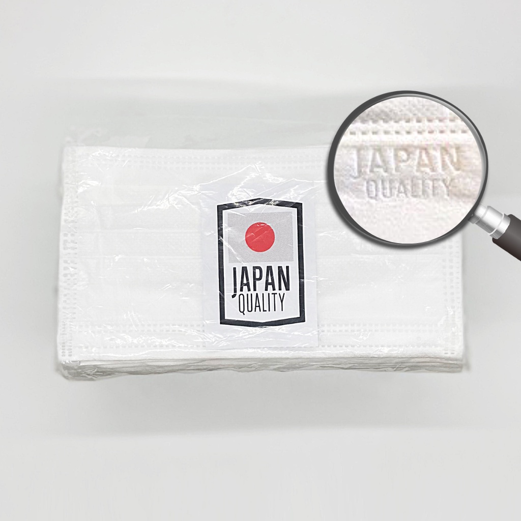 BIKEN  หน้ากากอนามัยญี่ปุ่น ( 1 กล่อง 50 ชิ้น) แมสญี่ปุ่น Japan mask กันฝุ่น PM2.5 ป้องกัน ไวรัส แบค