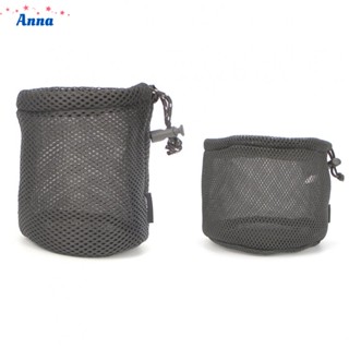 【Anna】Outdoor Storage Net Bag Anti-collision Mesh Bag for Camping Hiking Travel