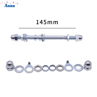 【Anna】Bicycle Wheel Hub Axle Rear Steel Solid Spindle Shaft Vintage For Fat E BIKE10MM