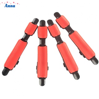 【Anna】Fishing Reel Seats 10 Cm 30g/pcs 4pcs Black Red Plastic+metal Brand New