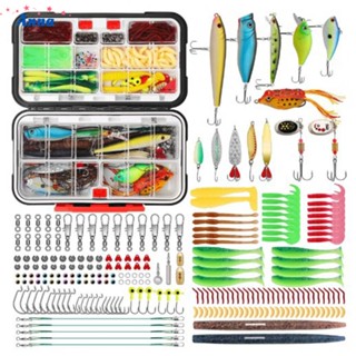 【Anna】232/341/110pcs TRUSCEND lure bait set bait set fishing tackle set Tackle Box