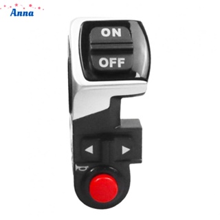 【Anna】Electric Scooter Handlebar Turn Signals On Off Button Switch for Kugoo M4 Pro