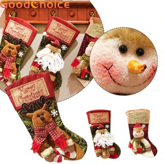 Christmas Stocking 47*27cm Christmas Cloth Decorations Fireplace Ornaments