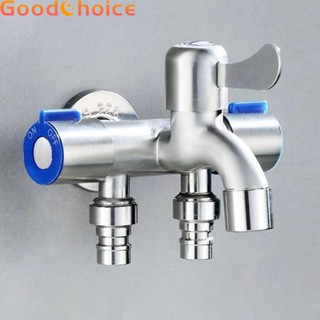 Faucet Three Way 12x6x9cm Better Control Multifunctional Stainless Steel