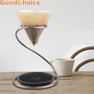 Double Spiral Coffee Pot Rack for V60 High Weight Capacity Easy to Clean and Use