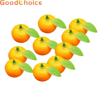 Simulation Orange 3.3x3.2cm Fake Artificial Fruit For Interior Decoration