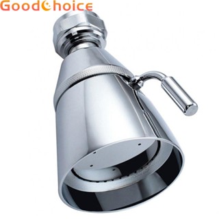 Shower Heads 360 Degree Rotary Adjusted Silver Water Saver Zinc Alloy Fixtures