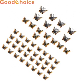 3D Black Butterfly Wall Stickers Halloween DIY Home Decor Wall Decoration