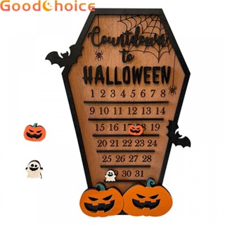 Halloween Calendar Advent Calendar Craft Beautiful Christmas Decoration Wooden