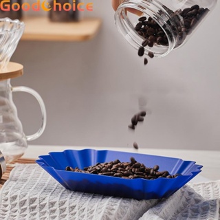 Versatile Coffee Plate Container for Bean Display and Sampling Premium Plastic