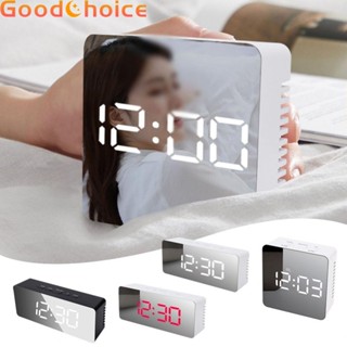 Multifunctional Mirror Clock LED Digital Desktop Temperature Electronic Clock