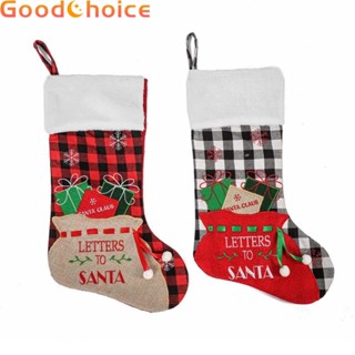 Christmas Stocking Socks Gift Stocking White Approx 50*27 Cm Candy Bag