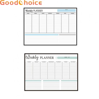 Convenient Acrylic Magnetic Dry Erase Planner for Fridge Stay Organized all Week