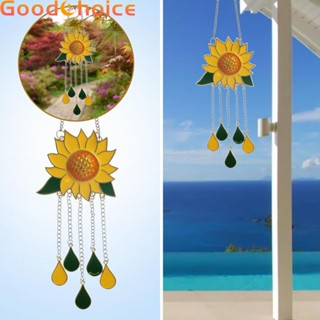 Indoor decoration sunflower pendant dripping oil creative alloy pendant