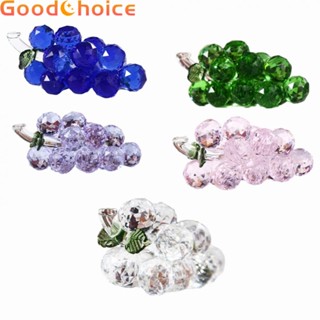 Handicraft Ornament Crystal Grape Harvest Wedding Gift Lattice Cabinet Ornament