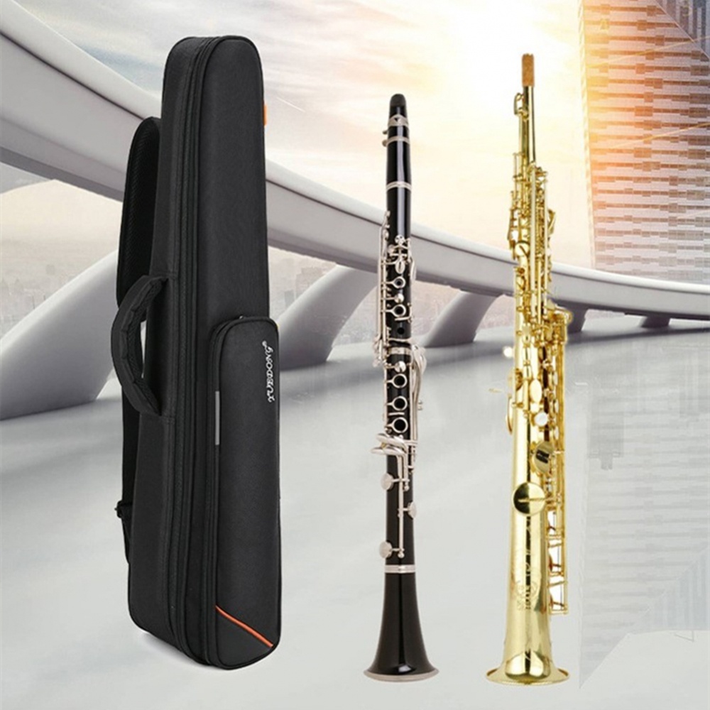 BIG DISCOUNTS New Arrival~Waterproof Portable Saxophone Case with Two Way Zippers and Anti Wear Pad Bottom [BABYHOOD-TH]