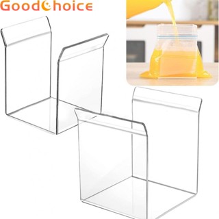 Bag Holder Acrylic Box Packed Easy To Clean High Quality White Transparent