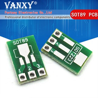 บอร์ดถ่ายโอน SOT89 SOT-89 SOT-223 SOT223 เป็น DIP PCB 20 ชิ้น