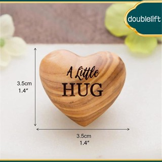 ของเล่นไม้ Token A Little Hug You I I Wooden Token Miss Heart ของขวัญสําหรับคนที่คุณรัก