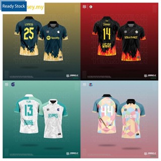 เสื้อโปโลแขนสั้นลําลอง คอปก ลาย Barcelona Jersey Fans Edition Flame สไตล์ญี่ปุ่นเรโทร พลัสไซซ์ สําหรับผู้ชาย และผู้หญิง