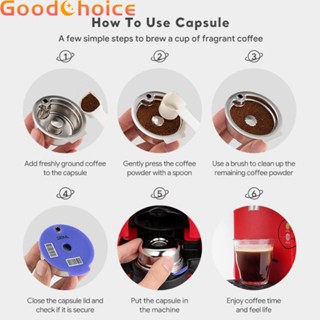 Coffee Capsule Pod For Bosch Refillable Filter Pods Replacement Espresso Coffee