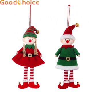 Snowman Doll Cute Decoration Green20*10cm Red Santa Claus Xmas Ornaments