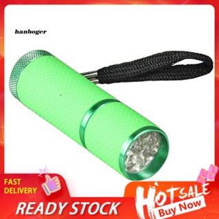 Han เครื่องเป่าเล็บเจล UV LED 9 ดวง ขนาดเล็ก แบบพกพา
