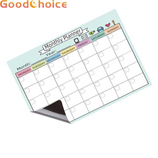 Fridge Calendar Transparent Weekly Calendar 43*30cm Acrylic Calendar Panel