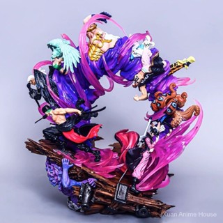 ฟิกเกอร์ One Piece gk Emperor Deputy Throne Sauron Figure Yanwang LS Ghost Island สําหรับของขวัญวันเกิดแฟน JKBL
