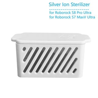 Silver Ion Sterilizer for Roborock S8 Pro Ultra | Q Revo | G20 | P10 | S7 MaxV Ultra | S7 Pro Ultra Vacuum Cleaner Spare Parts Silver Ion Module Accessories