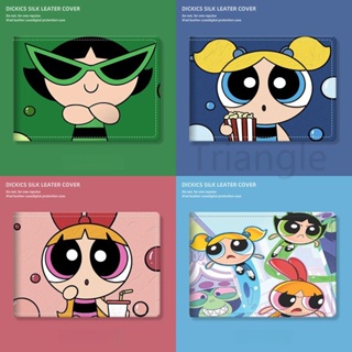 ซองหนังใส่ใบขับขี่รถจักรยานยนต์ ลาย Powerpuff Girls น่ารัก สองในสอง