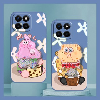 quicksand Cartoon Phone Case For Huawei Honor X8 5G/X6/X6S/Play30M ins phone case Glitter protective case