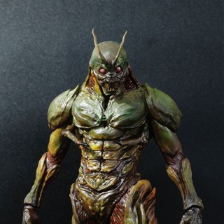 9.9 เหนื่อยมากGk โมเดลตุ๊กตามอนสเตอร์ Locust Man ขนาด 23 ซม. สีขาว FNU8