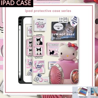 เคส พร้อมช่องใส่ปากกา สําหรับ Ipad Air 2 Apple 2020 2021 2022 Ipad Pro 11 10.5 9.7 10.2 10.9 นิ้ว 2017 2018 Ipad 5th 6th 7th 8th 9th 10th Mini 6 5 4 3 2 1 เคส