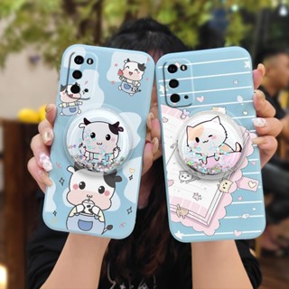 Cartoon phone case Phone Case For Samsung Galaxy S20/SM-G980F Skin-friendly feel Liquid silicone shell Skin feel silicone