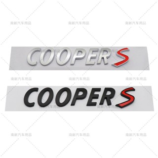 MINI รถมินิคูเปอร์ โลโก้ดัดแปลง โลโก้รถ COOPERS สติกเกอร์ป้ายท้ายรถ ป้ายกล่องท้าย ป้ายสติกเกอร์โลโก้รถ MINI