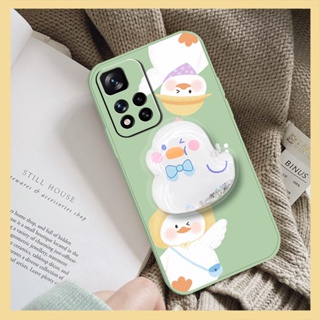 Simplicity Anti-fall Phone Case For Redmi Note11 Pro 5G/Note11Pro+/Mi11i India/Mi11i seres Glitter Liquid silicone shell