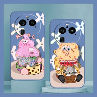 Glitter phone case Phone Case For OPPO Find X6 Pro The New Skin feel silicone Skin-friendly feel Cartoon Simplicity Anti-fall