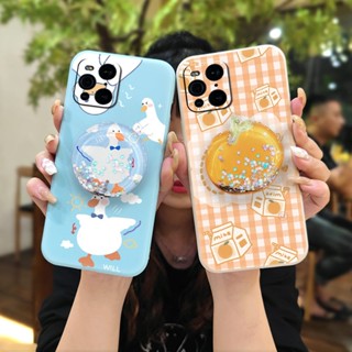 Rotatable stand cute Phone Case For OPPO Find X3/X3 Pro quicksand Glitter phone case Anti-fall Skin-friendly feel The New