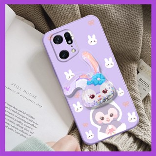 ins phone case Phone Case For OPPO Find X5 Pro Simplicity Glitter Anti-fall Liquid silicone shell protective case