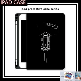 เคส พร้อมช่องใส่ปากกา สําหรับ Ipad Air 5 4 2020 2022 Ipad 10.9 10.2 Pro 11 10.5 9.7 นิ้ว Ipad Mini 1 2 3 4 5 6 Ipad 4th 5th 6th 7th 8th 9th 10th Generation เคส