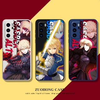 เคสโทรศัพท์มือถือ แบบนิ่ม ลายการ์ตูนอนิเมะ saber fate สําหรับ samsung Galaxy A24 A14 A33 A73 A34 A54 A74 A70 A22 A32 A01 Note 9 10 Plus 20 S9 S10 S23 S20 FE S21 S22 Ultra 5G