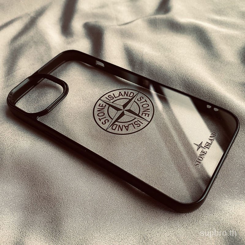 เคสโทรศัพท์มือถือแบบใส ลาย Street Wear Stone Island สําหรับ iPhone 14 13 12 11 Pro MAX XR IX XS MAX 7 8 Plus 14plus 13pro 12pro 11promax 12 11 XR XS