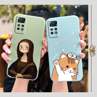 Back Cover cat Phone Case For Redmi Note11 Pro 5G-4G Global/Note11E Pro 5G/Note11 Pro+ India Simplicity cute Cartoon