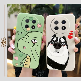 phone case Skin-friendly feel Phone Case For Huawei Enjoy 60X Cartoon cute Lens bump protection Liquid silicone shell