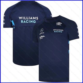 เสื้อยืดแขนสั้นลําลอง พิมพ์ลายทีมแข่งรถ Williams GP1 F1 2022 พลัสไซซ์ สําหรับผู้ชาย และผู้หญิง PG1